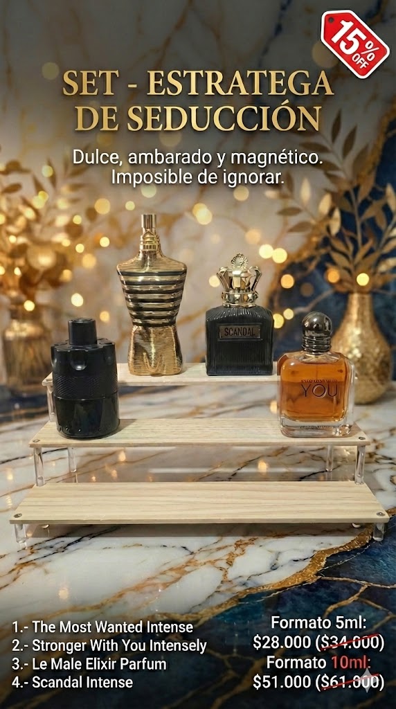 set estratega de seducción - El Arma Secreta para Conquistar